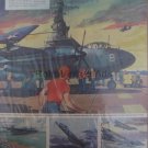 SINCE THE OUTBREAK WWII 2 Army War Vintage Magazine Ad POSTER Gift Unique Retro