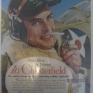 Chesterfield WWII 2 Army War Vintage Magazine Ad POSTER Gift Unique Retro
