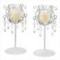Crystal Drop Votive Stands