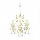 Shabby Elegance Scrollwork Candleholder