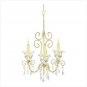 Shabby Elegance Scrollwork Candleholder