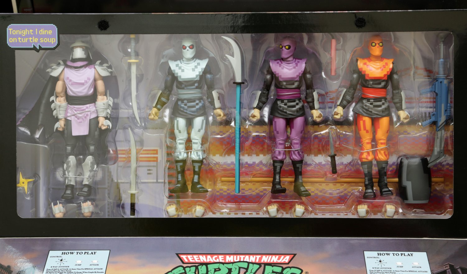 ninja turtles foot clan toys