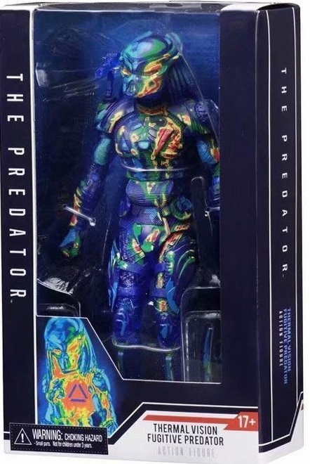 The Predator Fugitive Thermal Vision Action Figure NECA (Free Shipping)