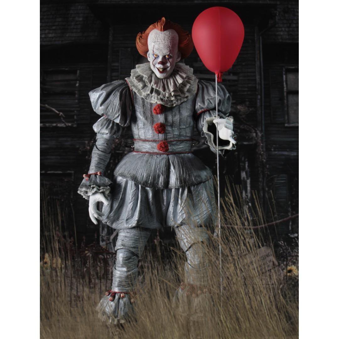 IT (2017) Pennywise Action 18 inch 1/4 Figure NECA (Free Shipping)