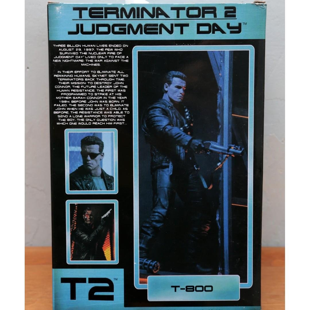 Terminator 2 T800 Judgment Day Action Figure NECA (Free Shipping)