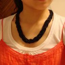 National Tibet beads twist Necklace D-125 N015