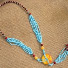 National characteristics of Tibet beads pebble Necklace D-18 N042