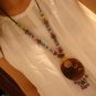 National characteristics of Tibet beads necklace G-168 coffee brand N044