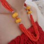National characteristics of multilayer Tibet beads necklace F-44 N052