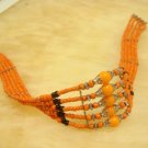 Tibet national multi-layer beads fashion personality elements Necklace C-020 N075