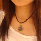 Tibet national elements retro cortical Necklace diamond crown necklace G-085 N084