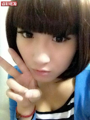 Free Shipping high quality Guarantee100% Hot-sales brand new  wig W015 Short straight hair Qi Liu