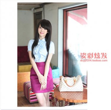 Free Shipping high quality Guarantee100% Hot-sales brand new  wig W042 Long straight hair
