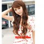 Free Shipping high quality Guarantee100% Hot-sales brand new  wig W046 Oblique bangs long hair