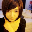 Free Shipping high quality Guarantee100% Hot-sales brand new  wig W053BOBO oblique bangs