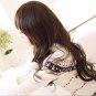 Free Shipping high quality Guarantee100% Hot-sales brand new  wig W055 Oblique bangs long hair
