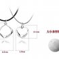 Free Shipping high quality 925Sterling Silver Guarantee100% Storm Fang Necklace N022
