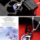 Free Shipping high quality 925Sterling Silver Guarantee100% Invisible Wings Pendant Necklace  N025