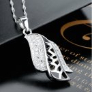 Free Shipping high quality 925Sterling Silver Guarantee100%  Elegant hollow out necklace N071