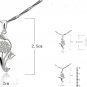 Free Shipping high quality 925Sterling Silver Guarantee100% Sunflower flower necklace N076