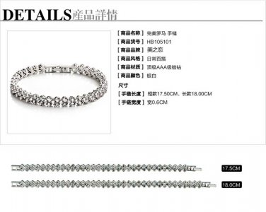 Free Shipping high quality 925Sterling Silver Guarantee100% New Fashion Bracelet B010