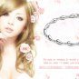 Free Shipping high quality 925Sterling Silver Guarantee100% Angels drop Bracelet B018