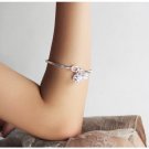 Free Shipping high quality 925Sterling Silver Guarantee100% Floor space ball Bracelet B039