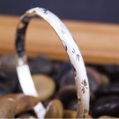 Free Shipping high quality 925Sterling Silver Guarantee100% M word car flower Bracelets B045