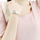 Free Shipping high quality 925Sterling Silver Guarantee100% Fashion wire mesh Bracelet B057