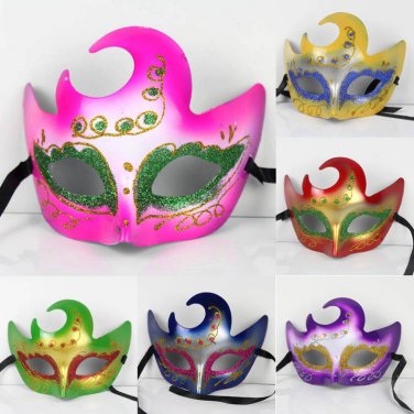 Free Shipping High Quality Guarantee100% A++++++Flames Painted Mask Dance Party Supplies050