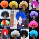 Free Shipping high quality Guarantee100% Prom dress clown props large curls wig064