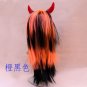 Free Shipping high quality Guarantee100%Prom horns long straight hair wig069