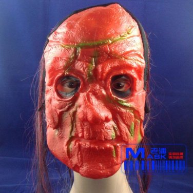 Free Shipping High Quality Guarantee100% A++++++Funny Halloween. Horror mask grimace mask068