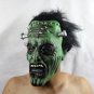 Free Shipping High Quality Guarantee100% A++++++Halloween zombie variant green face mask076