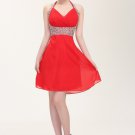 Short Halter Sequin Party Dresses New fashion 2014 Special Occasion Dresses Free Shipping