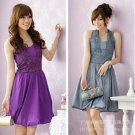 Embroidery Halter Sexy Vintage Party Dress  Women  Bridesmaids Clothing Slim Plus Size