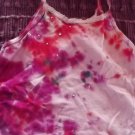Little girls tie dyi  tank shirt