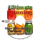 200+ eBooks Canning Drying Fruits Veggies Make Jelly Jam Recipes Charcuterie