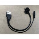 MERCEDES MEDIA INTERFACE CABLE iPHONE iPAD AUX CONNECTOR A 002 827 27 04 OEM