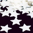 WHITE STARS 1/4"