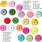 custom set of colored acrylics