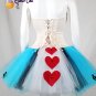 Charlotte Russe Corset and handmade tutu Alice in wonderland costume