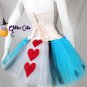 Charlotte Russe Corset and handmade tutu Alice in wonderland costume