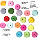 custom set of colored acrylics 1/2oz each