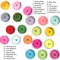 custom set of colored acrylics 1/2oz each
