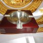 Royal Selangor Wooden Pewter Ashtray new in the original box