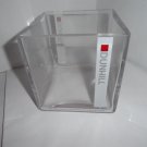 Dunhill Heavy Glass Square Desk Holder