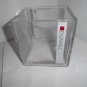 Dunhill Heavy Glass Square Desk Holder