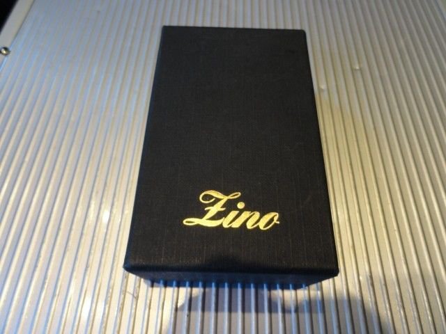 Davidoff Zino Double Blade cigar cutter in metal bicolor Model 84565