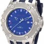Invicta Men's 1397 RESERVE GMT Blue Dial Blue Polyurethane Watch
